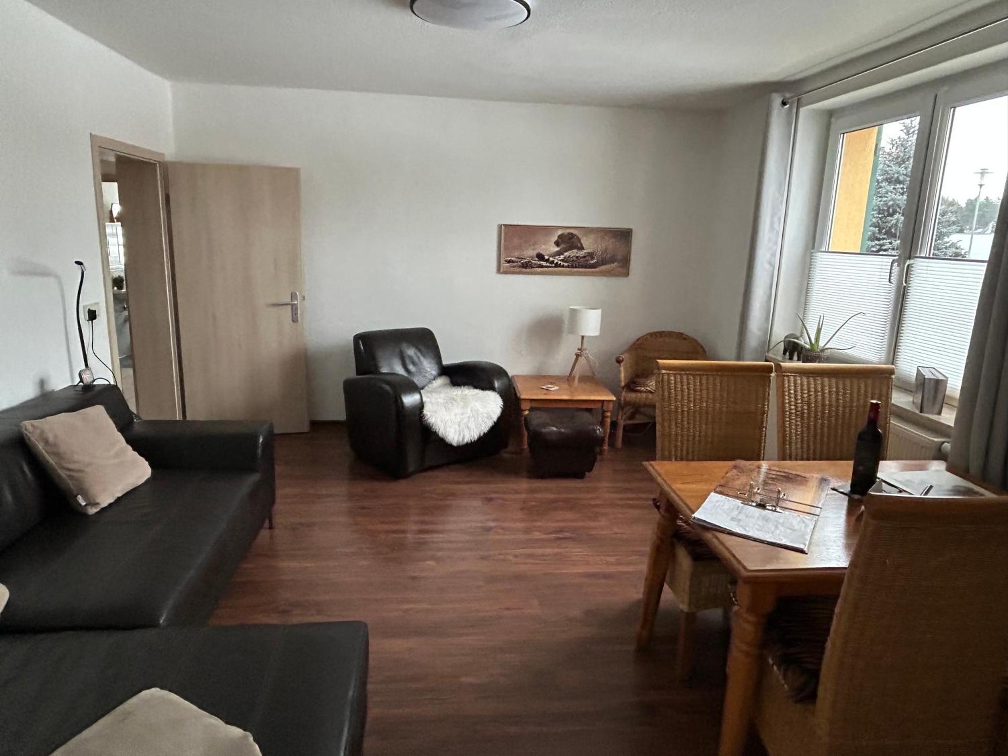 Gelbes Haus Seenland Ferienwohnungen Xl Elsterheide Oda fotoğraf